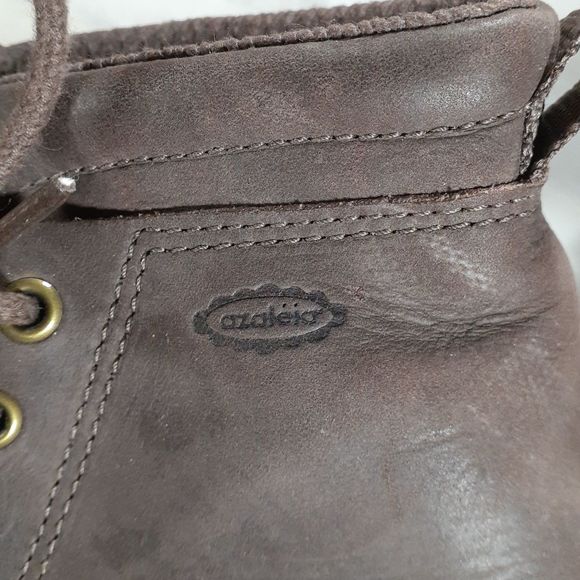 Ladies Azaleia brown leather ankle boots size 9🎉Host Pick🎉 - Picture 5 of 8